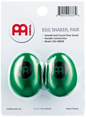 Meinl ES2-GREEN Ägg Maracas (2), Green