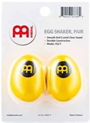 Meinl ES2-Y Ägg Maracas (2), Yellow