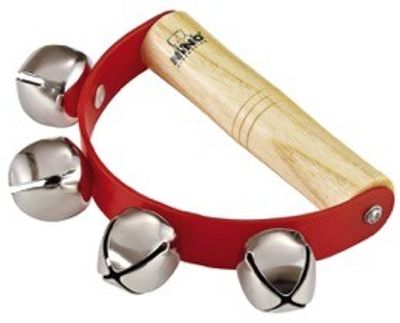 Meinl NINO962 Sleigh Bell, Red