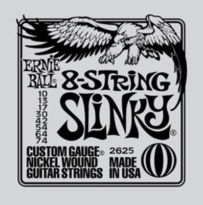 Ernie Ball 2625 8-String Slinky elgitarrsträngar