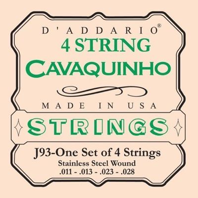 D'Addario Cavaquinho 011-028 J93