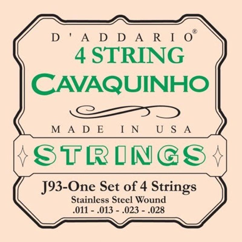 D'Addario Cavaquinho 011-028 J93