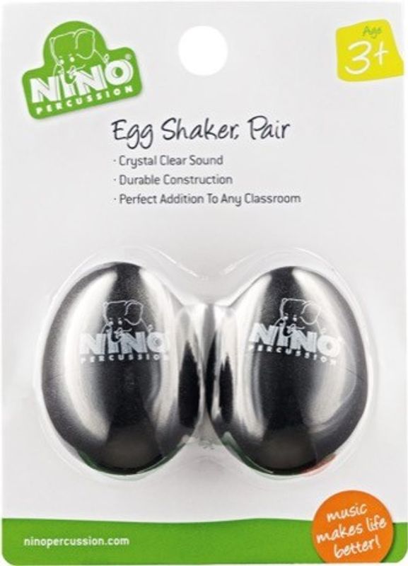 Meinl NINO540BK-2 Ägg-shaker (2), Black