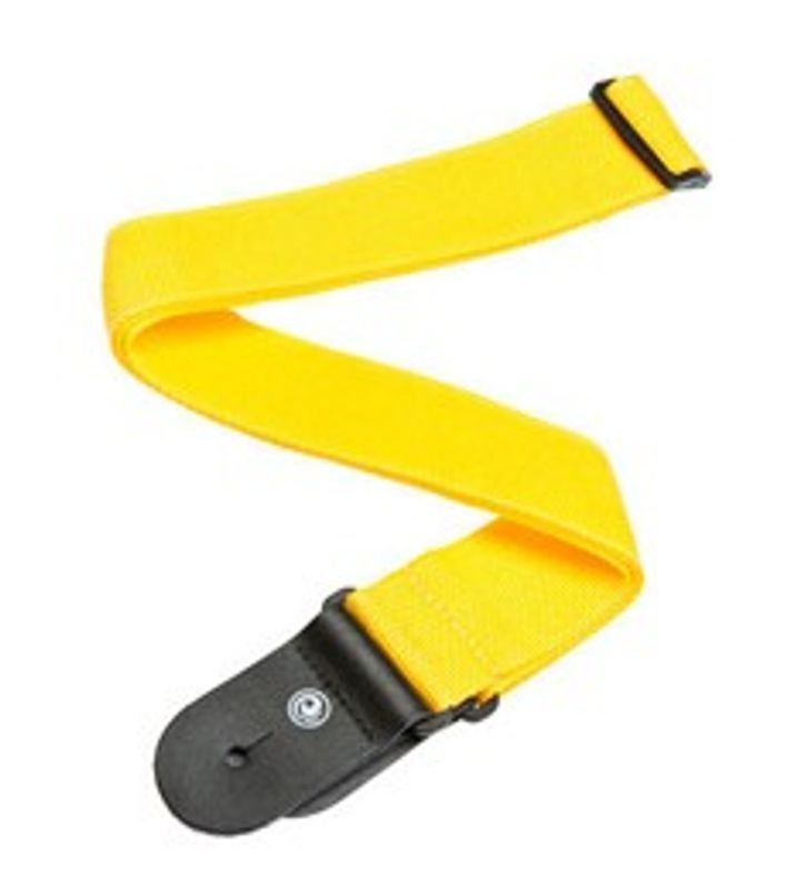 D'Addario PWS110 Axelband 50 mm Poly-Pro - Yellow