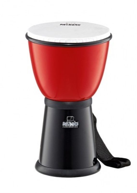 Meinl NINO18R/BK ABS Djembe 8", Red/ Black
