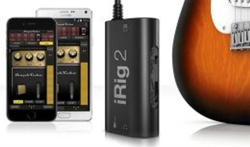 IK Multimedia iRig 2 gitarrinterface för mobil
