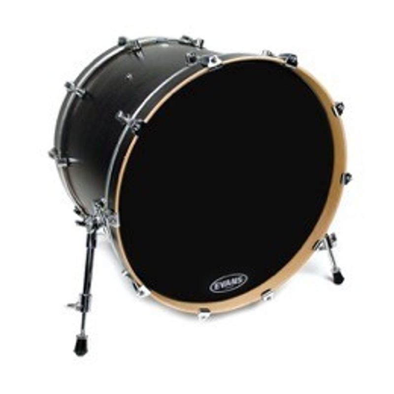 Evans BD16RB-NP EQ3 Resonant Black bastrumskinn 16"