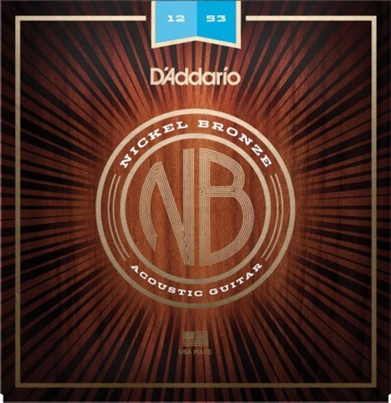 D'Addario Nickel Bronze 12-53