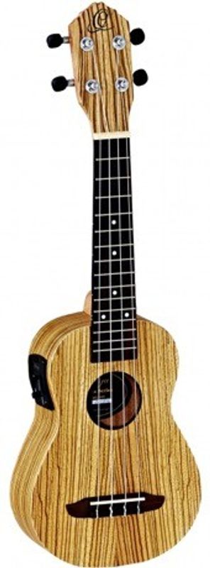 Ortega RFU10ZE Sopranukulele med mikrofon och gigbag