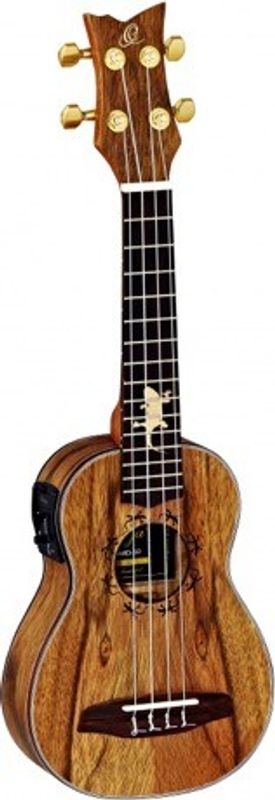 Ortega LIZARD-CC-GB Konsertukulele med mikrofon och gigbag