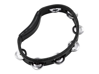 Meinl HTBK Headliner Hand Tamburin 1 row, Black