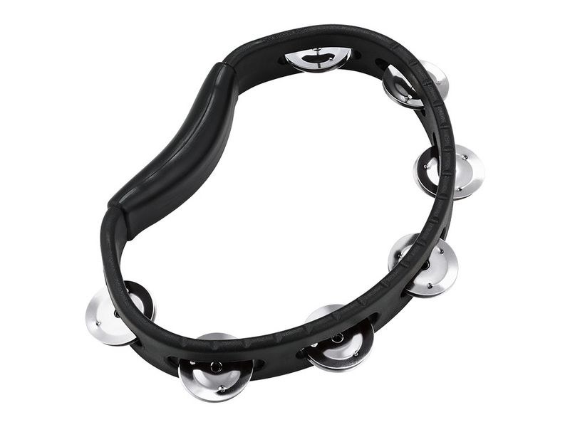 Meinl HTBK Headliner Hand Tamburin 1 row, Black