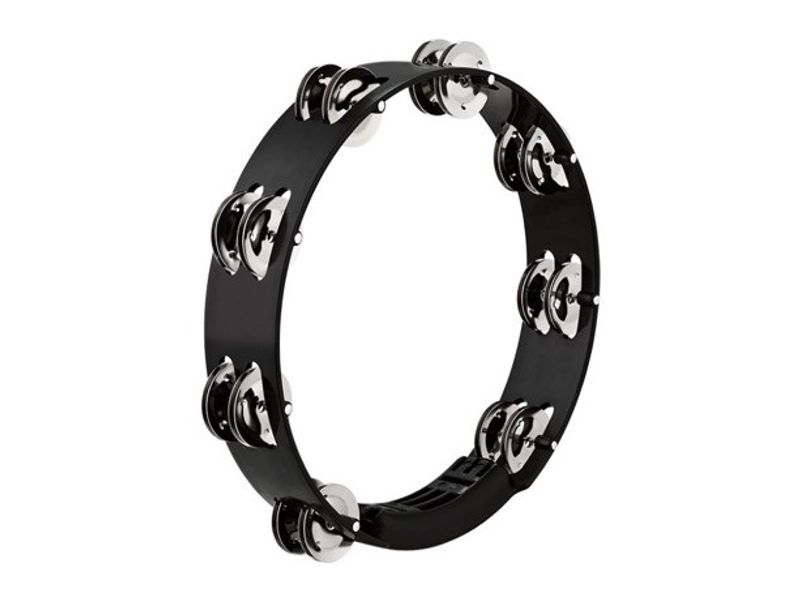 Meinl HTT10BK Tour tamburin 10", 2 rows, Black