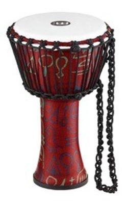 Meinl PADJ1-S-F Travel Rope Djembe  8" Pharaoh's Script