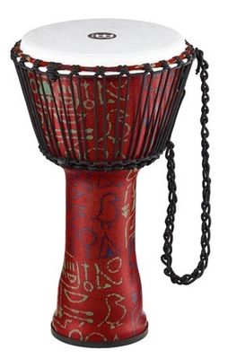 Meinl PADJ1-M-F Travel Rope Djembe 10" Pharaoh's Script