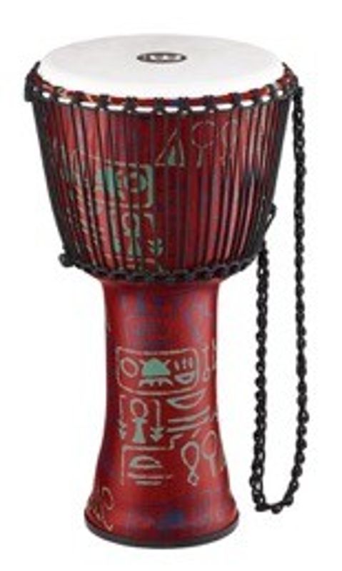Meinl PADJ1-L-F Travel Rope Djembe 12" Pharaoh's Script