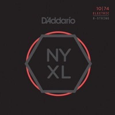 D'Addario Elgitarr NYXL1074 8-str