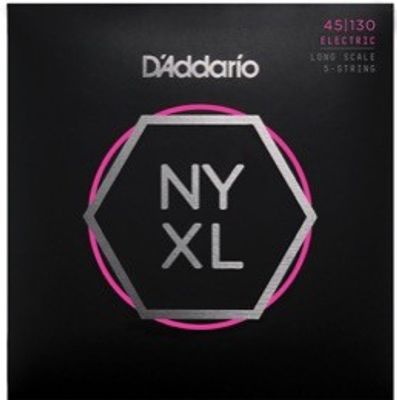 D'Addario Elbas NY Nickel Wound 045 - 130 5-str Custom Light