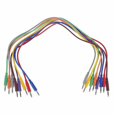 Hosa CMM-845 patchkabel, 3,5 mm stereo – samma, 45 cm