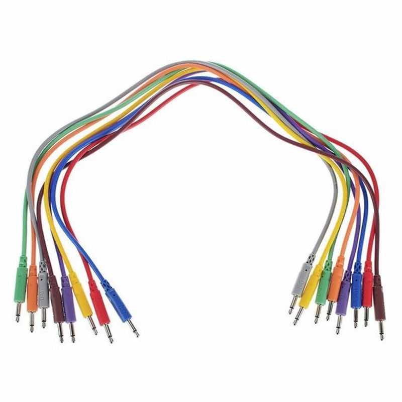 Hosa CMM-845 patchkabel, 3,5 mm stereo – samma, 45 cm