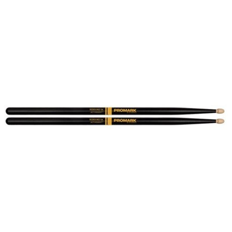 Promark R5AAG trumstockar Rebound 5A, ActiveGrip hickory, acorn-spets