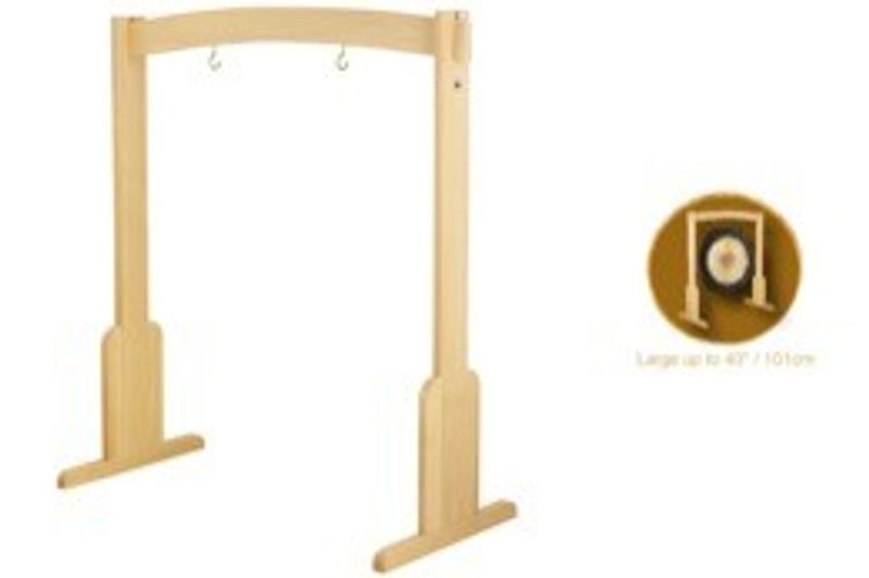 Meinl TMWGS-L Gong Stand, Large, Beech Wood, up to 40"/101cm Gong