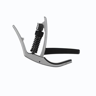 D'Addario PW-CP-10S NS Tri-Action Capo Silver