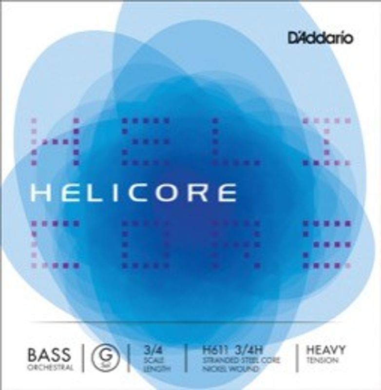 D'Addario H611 Helicore Orchestral kontrabassträng G 3/4, heavy tension