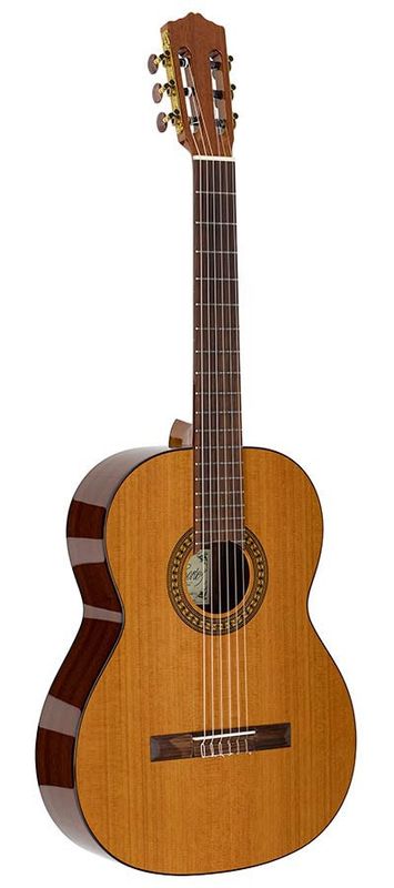 Salvador Cortez CC-22 klassisk gitarr, massivt cederlock, 4/4
