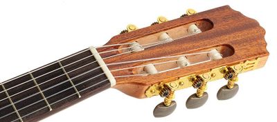 Salvador Cortez CC-22 klassisk gitarr, massivt cederlock, 4/4 – bild 6