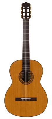 Salvador Cortez CC-32 klassisk gitarr, massivt cederlock, 4/4 – bild 3