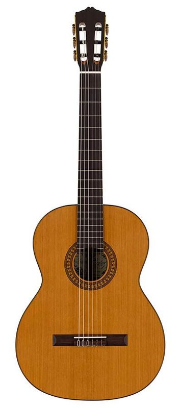Salvador Cortez CC-32 klassisk gitarr, massivt cederlock, 4/4 – bild 3