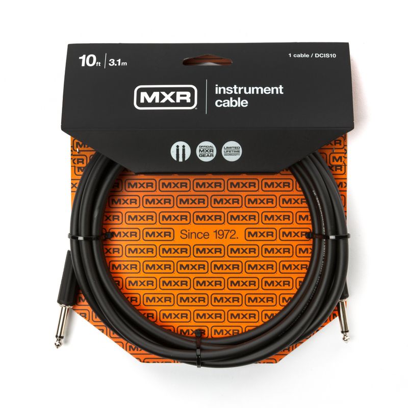 Dunlop MXR STD DCIS10 Instrumentkabel 3m rakt