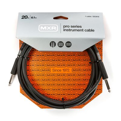 Dunlop MXR PRO SERIES DCIX20 Instrumentkabel 6m Rak