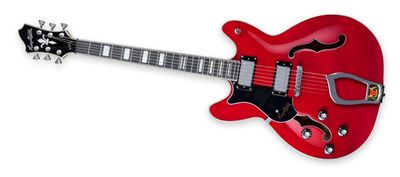 Hagström Viking vänsterhänt Wild Cherry