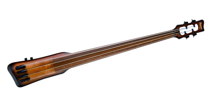 Ibanez UB804-MOB elektrisk kontrabas, Mahogany Oil Burst