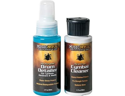 Music Nomad Drum Detailer Cymbal Cleaner Combo Pack