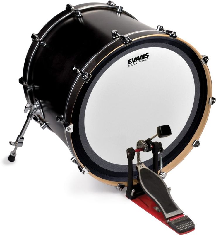 Evans BD22EMADUV EMAD UV Coated bastrumskinn 22"
