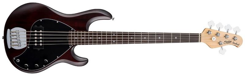 Sterling by Music Man StingRay5 RAY5 elbas, valnöt