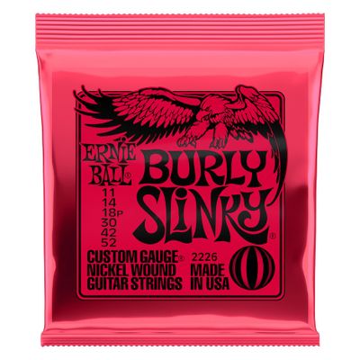 Ernie Ball 2226 Burly Slinky Nickel elgitarrsträngar