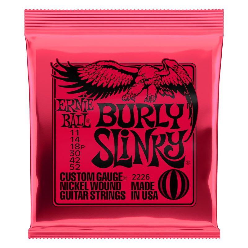 Ernie Ball 2226 Burly Slinky Nickel elgitarrsträngar