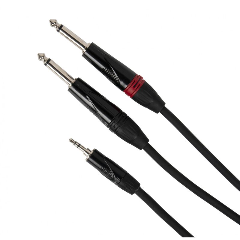 Pulse Signal Cable 3M 3,5 stereo-2x6,3