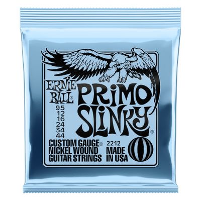 Ernie Ball 2212 Primo Slinky Nickel elgitarrsträngar