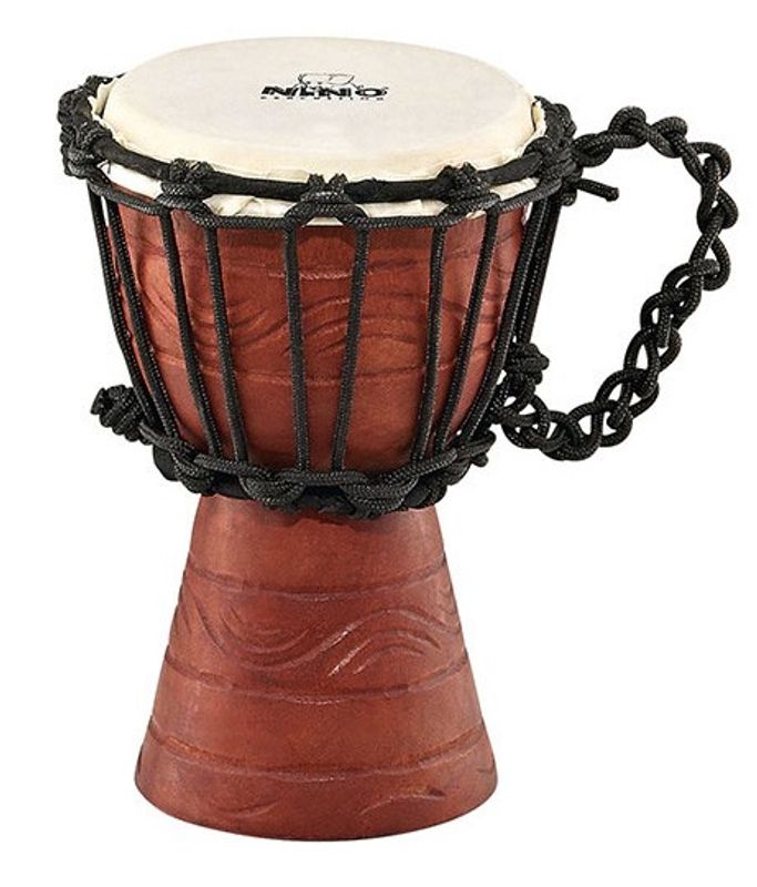 Nino Percussion NINO-ADJ2-XXS African Djembe 4,5" XX-Small, Water Series