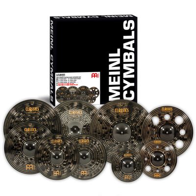 Meinl CCD-ES1 Classics Custom Dark 8 delar Cymbal-set