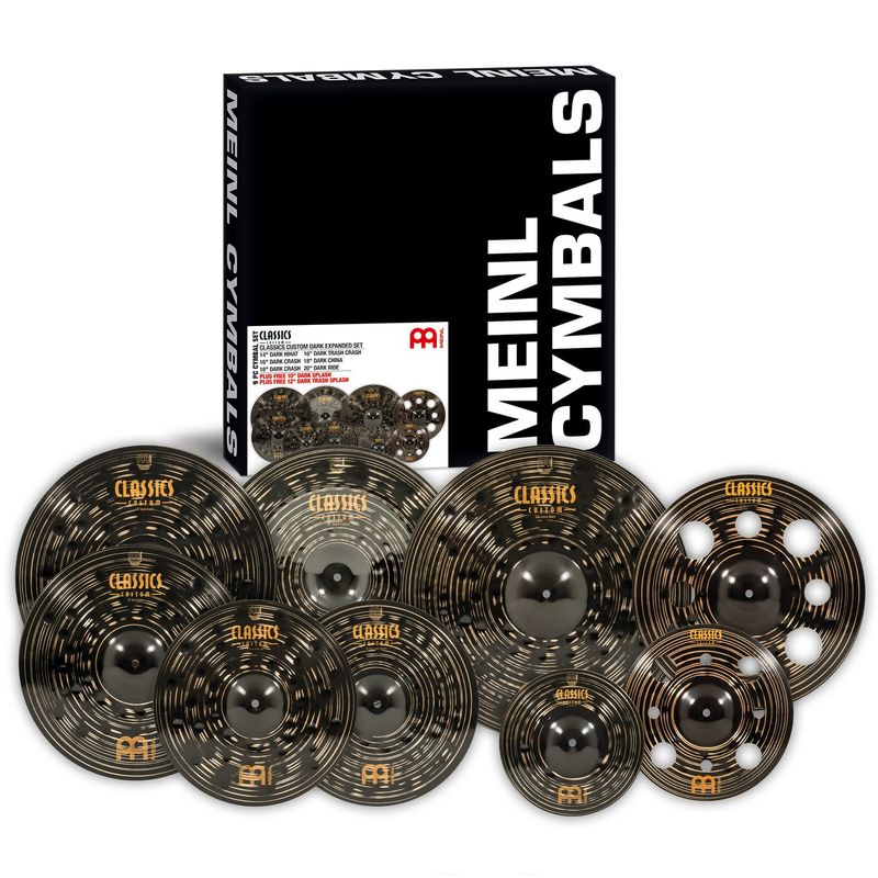 Meinl CCD-ES1 Classics Custom Dark 8 delar Cymbal-set