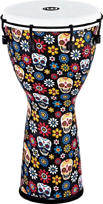 Meinl ADJ10-DA Djembe Synthetic 10" Alpine Series Day Of The Dead