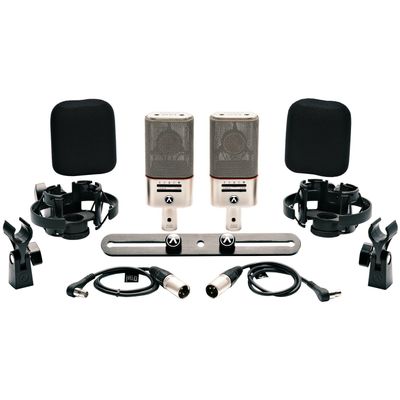Austrian Audio OC818 Dual Set Plus, två kondensatormikrofoner