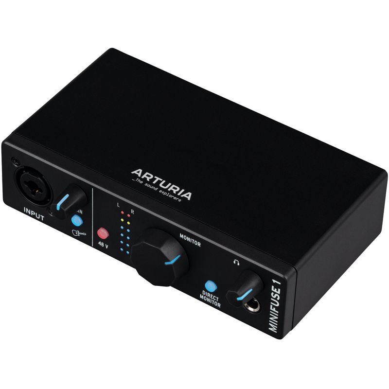Arturia MiniFuse 1 ljudkort, svart