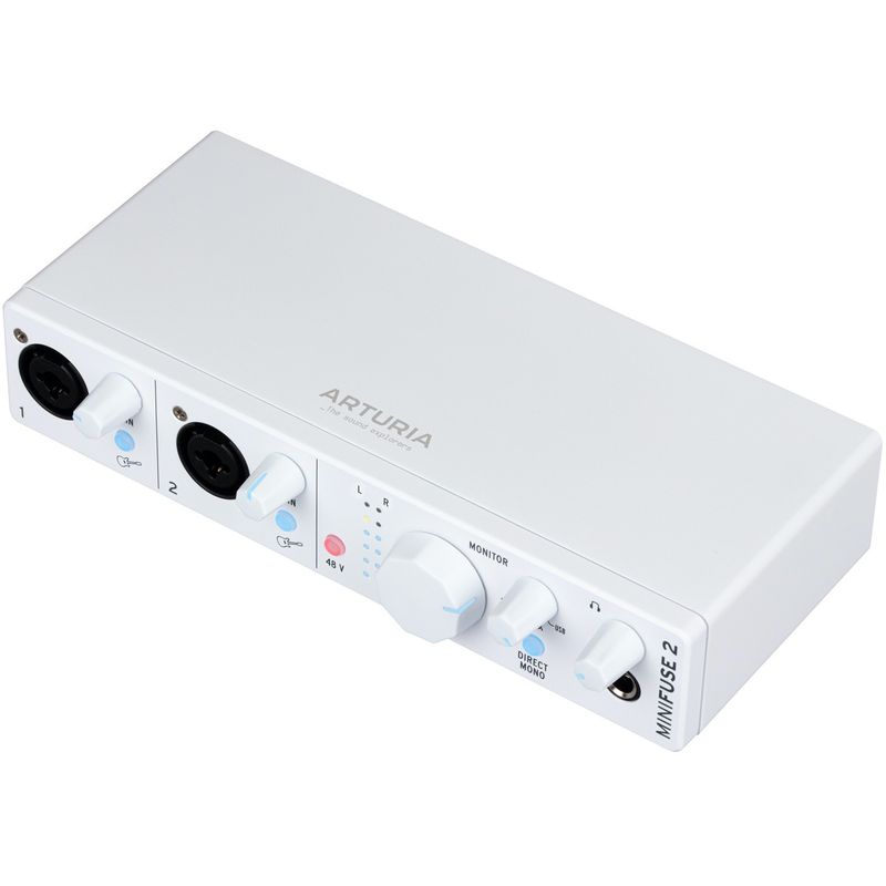Arturia MiniFuse 2 ljudkort, vitt